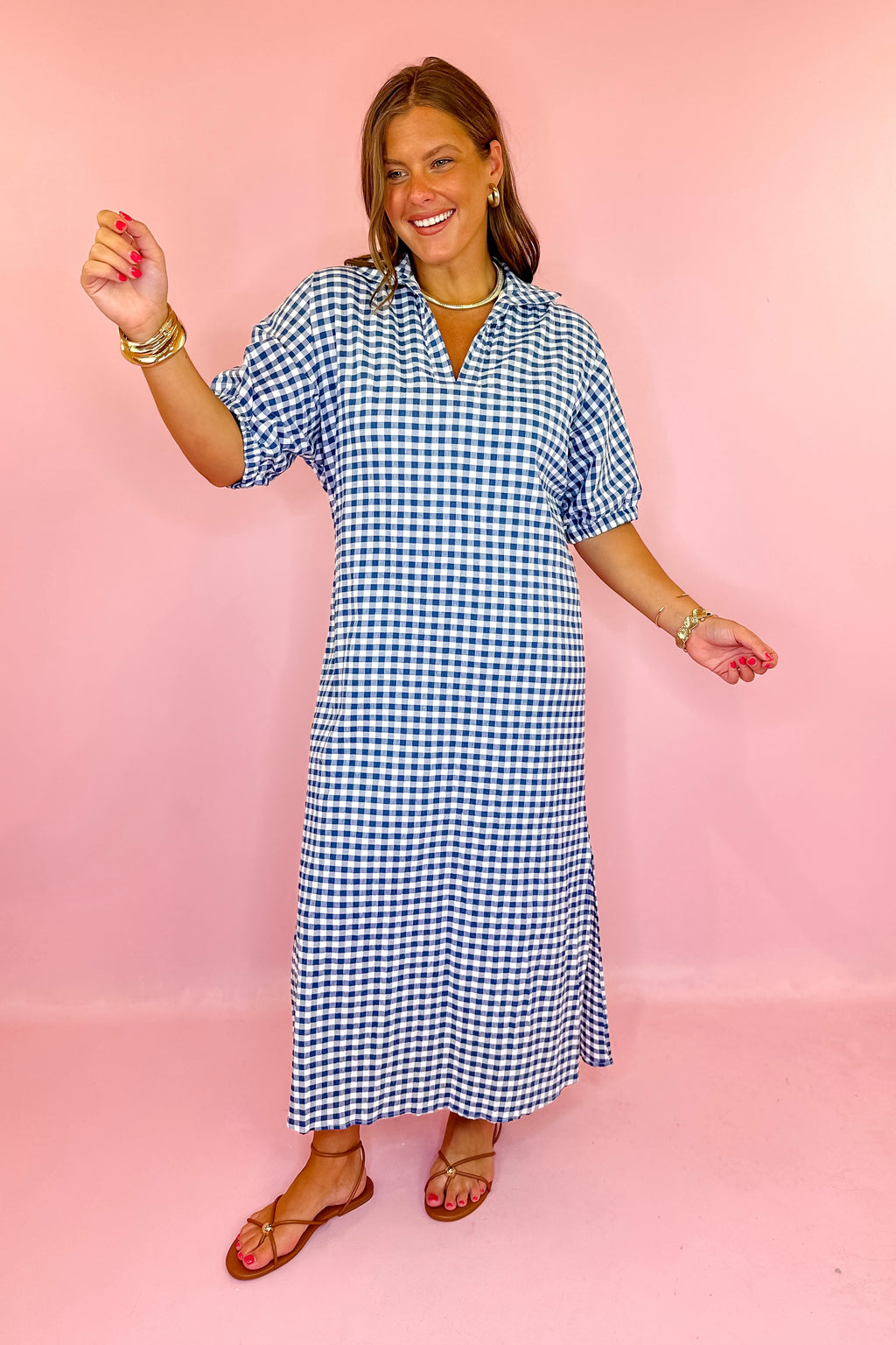 Adrienne: Blakely Midi Dress
