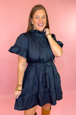 Cottonwood Ruffle Button Down Dress