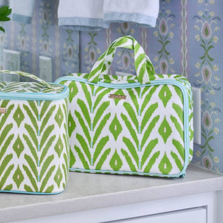 Petite Frond Green Travel Case