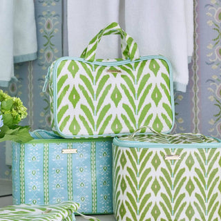 Petite Frond Green Travel Case