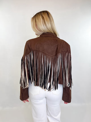 Broadway Street Fringe Jacket