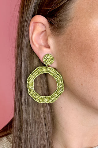 Sweetest Nothing Hexagon Earring