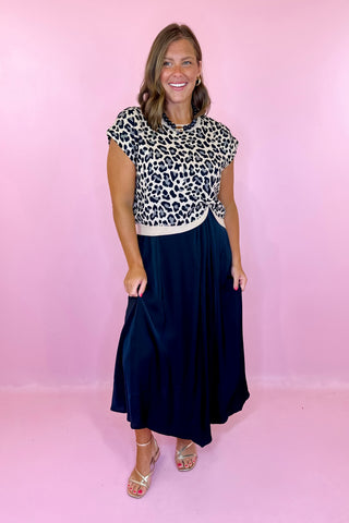 Enough Of This Layering Midi Dress - Black