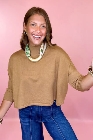 Kerisma: Aja Ortho Solid Knit Top - Walnut