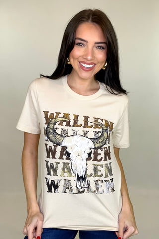 Wallen Skull Graphic Tee