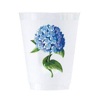 Blue Hydrangeas Shatterproof Cups