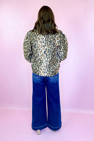 Margot Wide Leg Pintuck Denim Pants - Dark Wash