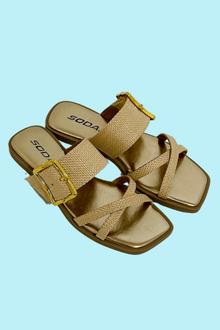 Dakar Raffia Sandal