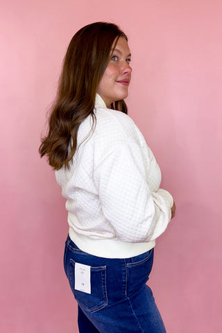 Keep It Cozy Quilted Pullover