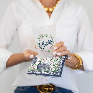 Turkey Toile Paper Cocktail Napkins