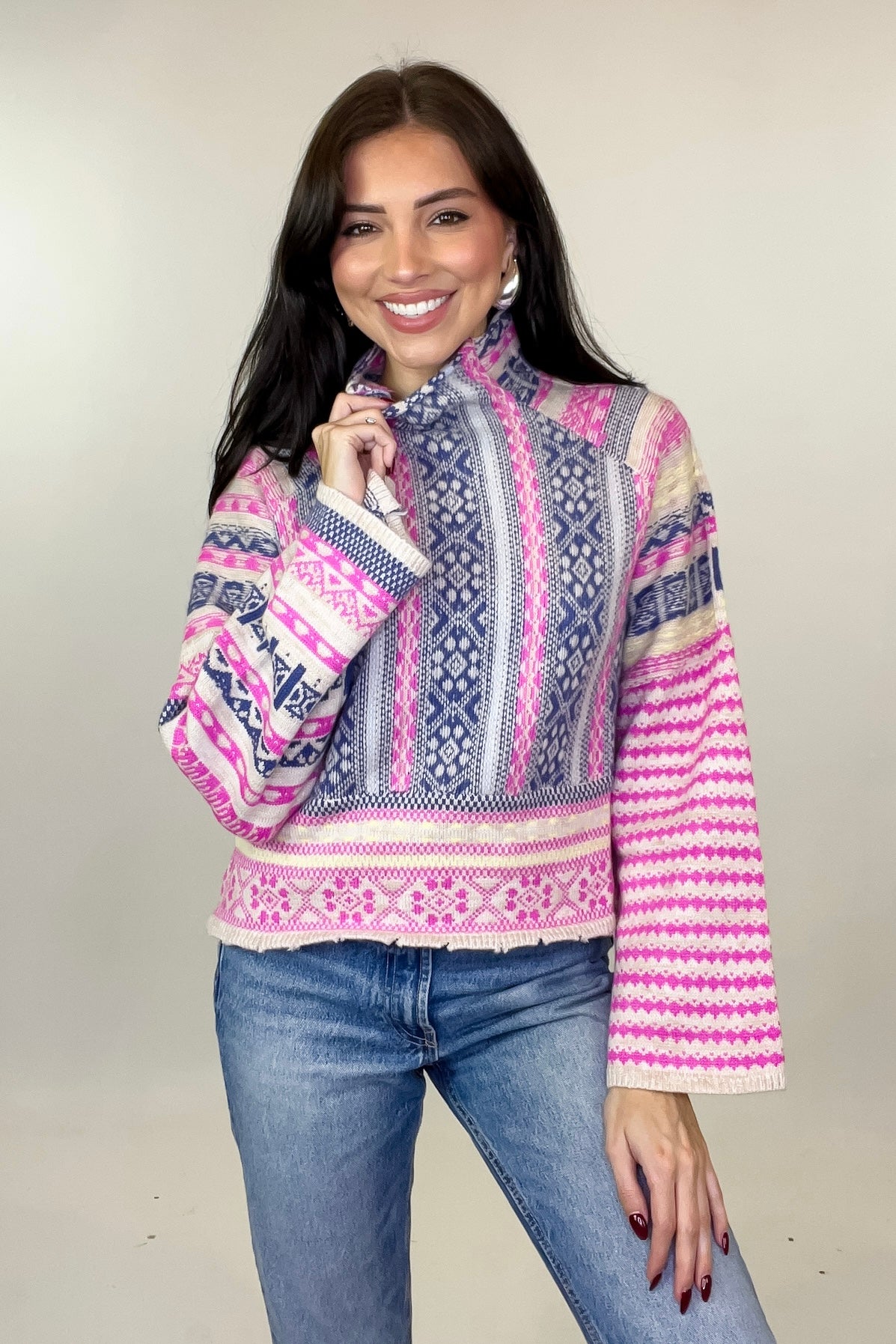 Women's Cozy Lodge Bell Sleeve Sweater