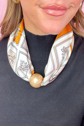 Hunt Club Equestrian Silk Scarf - Multi
