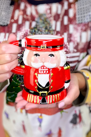 Nutcracker Holiday Mug - Red