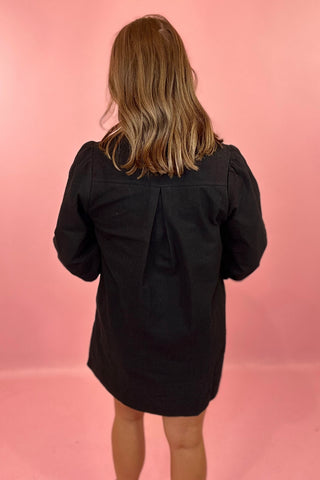 That Settles It Mini Dress - Black