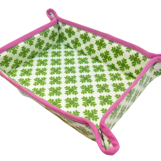 Laura Park: Brushstrokes Green Snap Tray