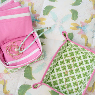 Laura Park: Brushstrokes Green Snap Tray