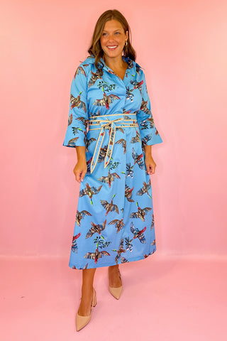 House Of MBR: Berry Grove© Ruthie Shirt Dress Long