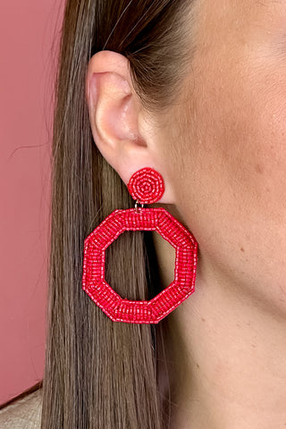 Sweetest Nothing Hexagon Earring