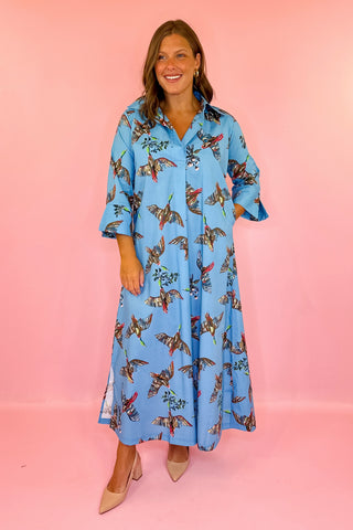 House Of MBR: Berry Grove© Ruthie Shirt Dress Long