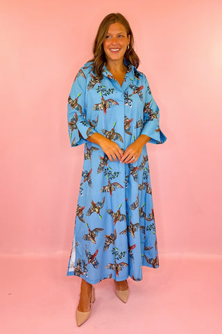 House Of MBR: Berry Grove© Ruthie Shirt Dress Long
