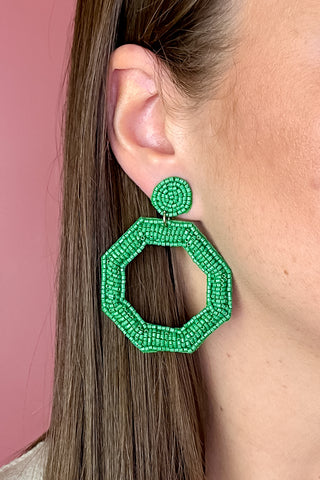 Sweetest Nothing Hexagon Earring