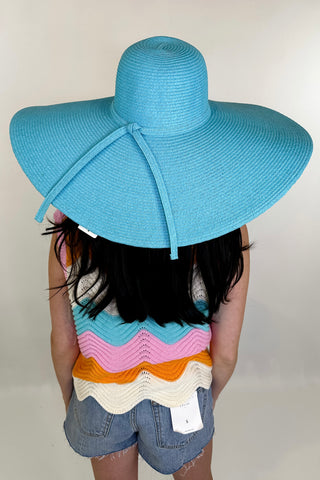 Soaking Up The Sun Floppy Hat