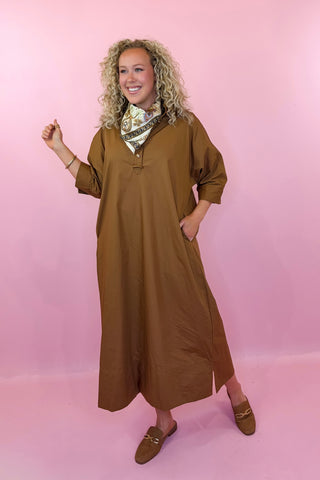 Midi Dress Toffee
