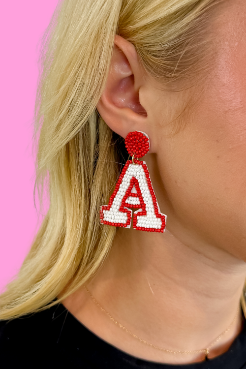 Alabama beaded earrings