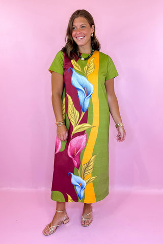 Alden Adair Elliot Maxi Dress Calla Lily