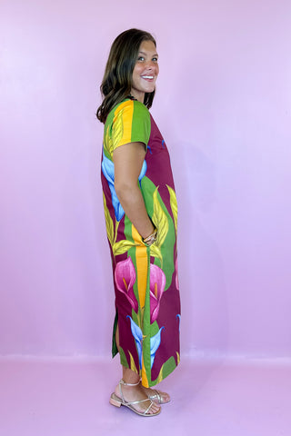 Alden Adair Elliot Maxi Dress Calla Lily