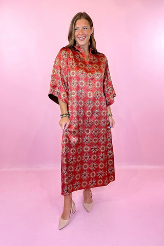 Midi Dress Desert Jewel