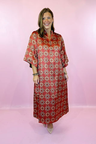 Midi Dress Desert Jewel