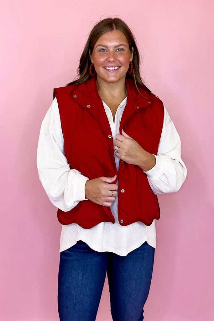 Quilted vest