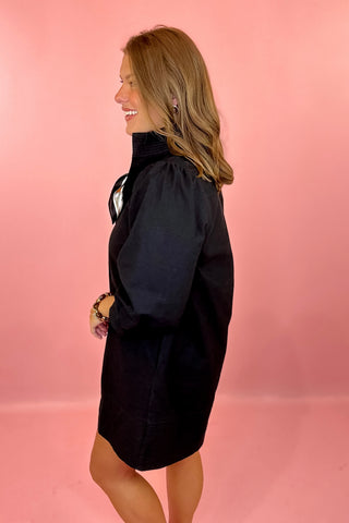 That Settles It Mini Dress - Black