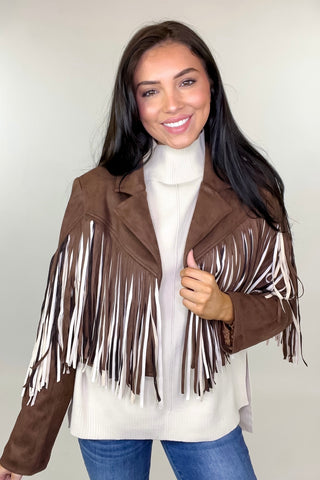 Broadway Street Fringe Jacket