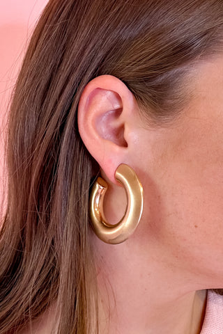 Chunky Metal Hoops