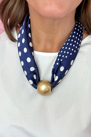 Ball Scarf Enhancer Gold