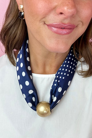 Ball Scarf Enhancer Gold