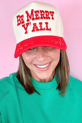 Be Merry Y'all Trucker Hat