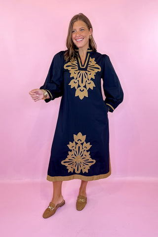 Bound To Be Midi Dress Black