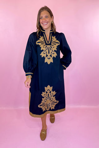 Bound To Be Midi Dress Black