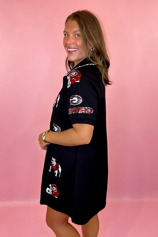Brianna Cannon Georgia Logo Patch Dress