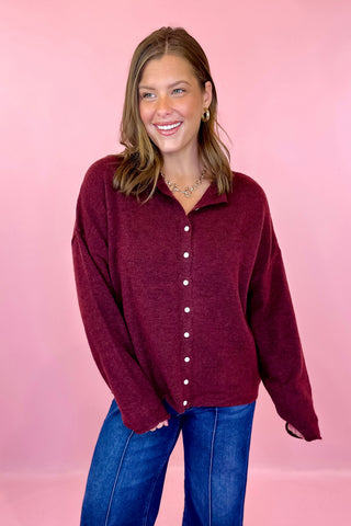 Cardigan Burgundy