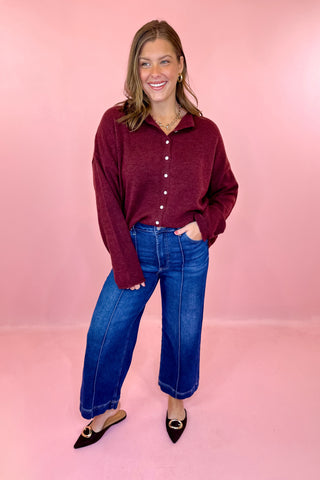 Cardigan Burgundy