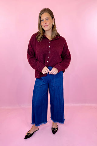 Cardigan Burgundy