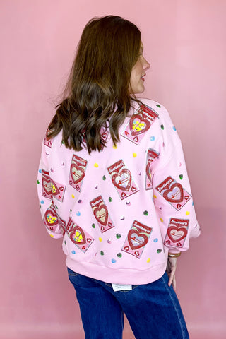 Queen Of Sparkles: Sweetheart Box Sweatshirt