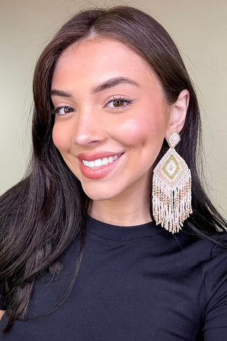 Indian Summer Fringe Earrings