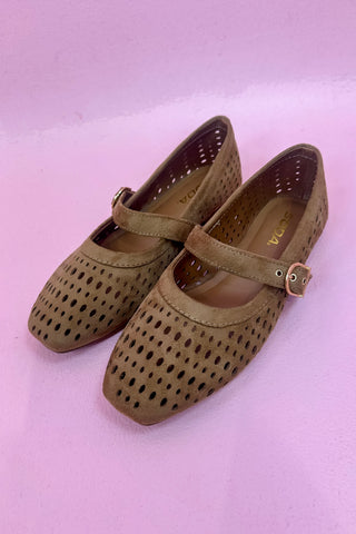 Sheila Ballet Flat - Tan