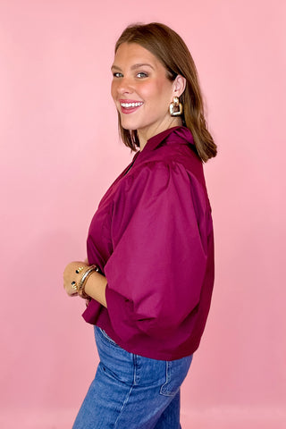 Right For You Top - Wine