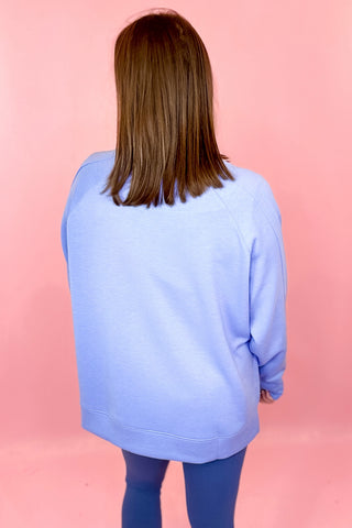 PLUS Keeping Cozy Sweatshirt - Cornflower Blue